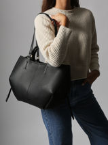 Sac Port paule A4 Format A4 Gallantry Noir format a4 4-vue-porte