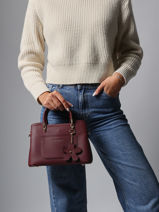 Cross Body Tas Grained Miniprix Rood grained H6931-vue-porte