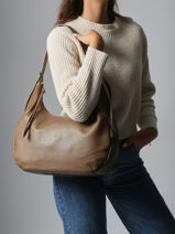 Schoudertas Studs Miniprix Beige studs 2342-vue-porte