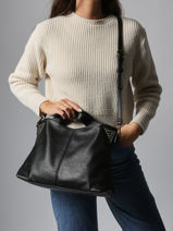 Sac  Main Studs Miniprix Noir studs 2341-vue-porte