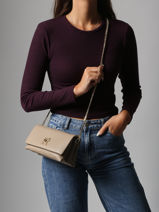 Sac Bandoulire Modern Tommy Tommy hilfiger Bleu modern tommy AW17462-vue-porte