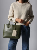 Sac Bandoulire Th Icon Tommy hilfiger Vert th icon AW17683-vue-porte