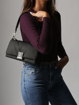 Sac Bandoulire Th Her Polyester Recycl Tommy hilfiger Noir th her AW17725-vue-porte