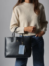 Sac Bandouli�re Th Icon Tommy hilfiger Bleu th icon AW17683-vue-porte