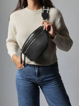 Sac Banane Sangle Gallantry Noir sangle 8-vue-porte
