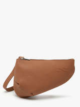 Sac Bandouli�re City Perle Cuir Nathan baume Marron n city N1811000