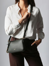 Cross Body Tas Faubourg Leder Lancel Groen faubourg A13524-vue-porte