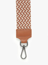 Bandoulire De Sac Caviar Milano Marron caviar CA25ZZAN-vue-porte