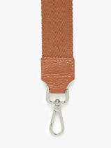 Bandoulire De Sac Milano Marron caviar CA25SSAB-vue-porte