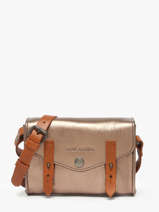 Sac Lemini Indispensable Cuir Paul marius Marron vintage MINI