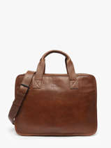 Porte Documents Leconqurant Paul marius Marron vintage CONQUERA