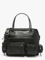 Sac  Main 90's Cuir Paul marius Noir 90's DANDY90S