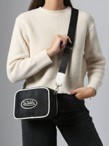 Sac Bandoulire Mell Nylon Von dutch Noir bags MELL-vue-porte