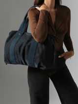 Sac Port� �paule S Mila louise Bleu s 20204S-vue-porte