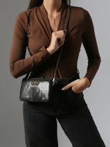 Sac Bandoulire Lx Mila louise Marron lx 16080LX1-vue-porte