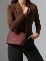 Sac Bandoulire Lilou Cuir Nathan baume Violet egee 2-vue-porte