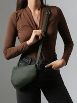 Sac Bandoulire City Perle Cuir Nathan baume Vert n city N1811000-vue-porte