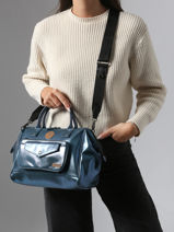 Sac Bandoulire Crossbody L Cabaia Bleu crossbody L-vue-porte