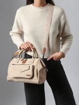 Sac Bandoulire Crossbody L Cabaia Beige crossbody L-vue-porte