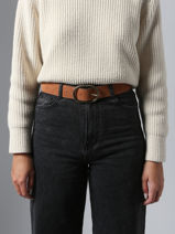 Ceinture Pieces Marron laura 17112619-vue-porte