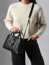 Sac Port Main Aldina Guess Noir aldina GG966306-vue-porte