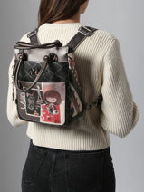 Rugzak Anekke Grijs mademoiselle 41805288-vue-porte