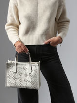 Sac Port Main Th City Tommy hilfiger Blanc th city AW17500-vue-porte