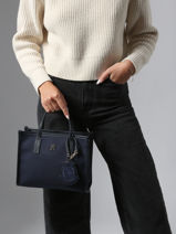 Handtas Th City Tommy hilfiger Blauw th city AW17852-vue-porte