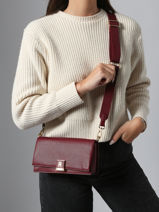 Sac Bandoulire Th Her Tommy hilfiger Rouge th her AW17949-vue-porte