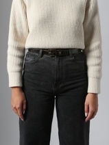 Ceinture Tommy hilfiger Marron th libre AW17975-vue-porte