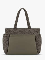 Sac Port paule A4 Leo Kapten and son Marron leo L