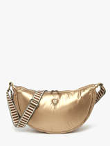 Sac Bandouli�re Doudoune Polyester Le voyage en panier Or doudoune AHP230