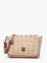 Sac Bandoulire Quadri Le voyage en panier Beige quadri AHP270