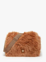 Sac Bandoulire Doudou Polyester Le voyage en panier Marron doudou AHP266