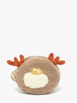 Sac Bandoulire Le voyage en panier Marron kids AHP303