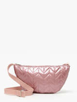 Sac Bandouli�re Le voyage en panier Rose kids AHP299