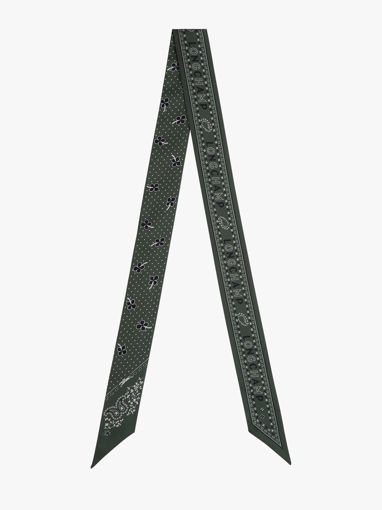 Longchamp Soie gots Etole Vert