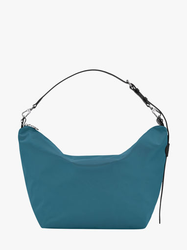 Longchamp Besace longchamp toile Schoudertas Grijs