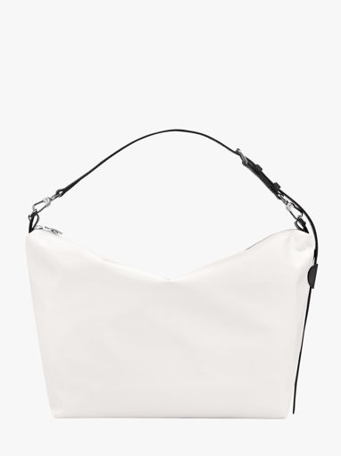 Longchamp Besace longchamp toile Schoudertas Grijs