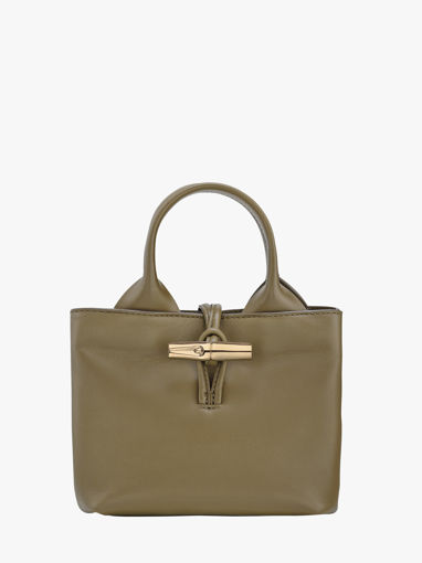 Longchamp Le roseau sleek Sac port main Vert