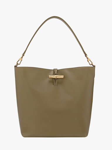Longchamp Le roseau sleek Besace Vert