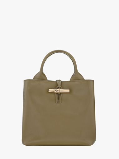 Longchamp Le roseau sleek Sac port main Vert