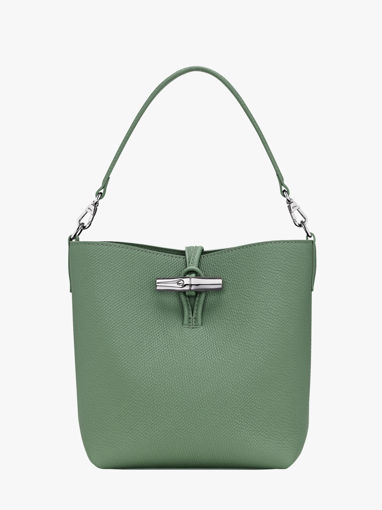 Longchamp Le roseau Sac port travers Beige