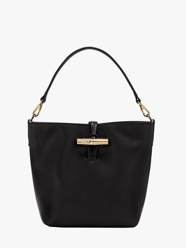 Longchamp Le roseau sleek Sac port� travers Noir