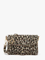 Cross Body Tas Velvet Leopardo Milano Beige velvet leopardo VL260612