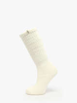 Chaussettes Ugg Beige socks women 1173790