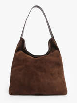 Sac Port paule Folk Lady Cuir Gerard darel Marron folk lady DCS91407