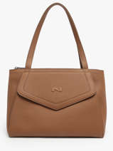 Schoudertas Candy Leder Nathan baume Bruin candy 8