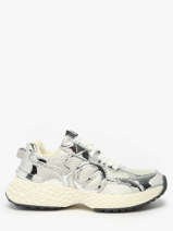 Boots Uit Leder No name Zilver women CRDD04AL