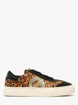 Boots Uit Leder No name Bruin women ACPN04KC